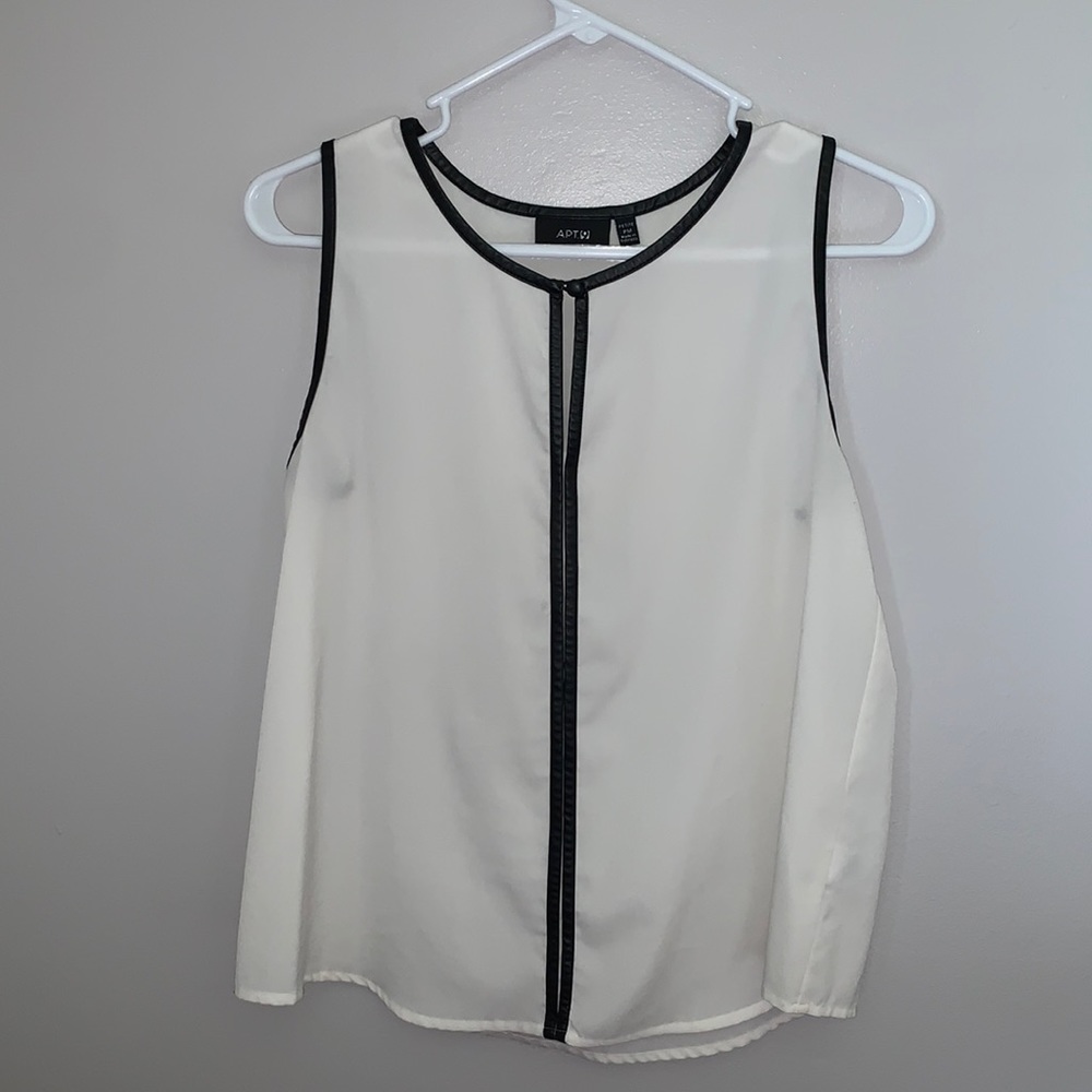 Apt 9 white tanktop